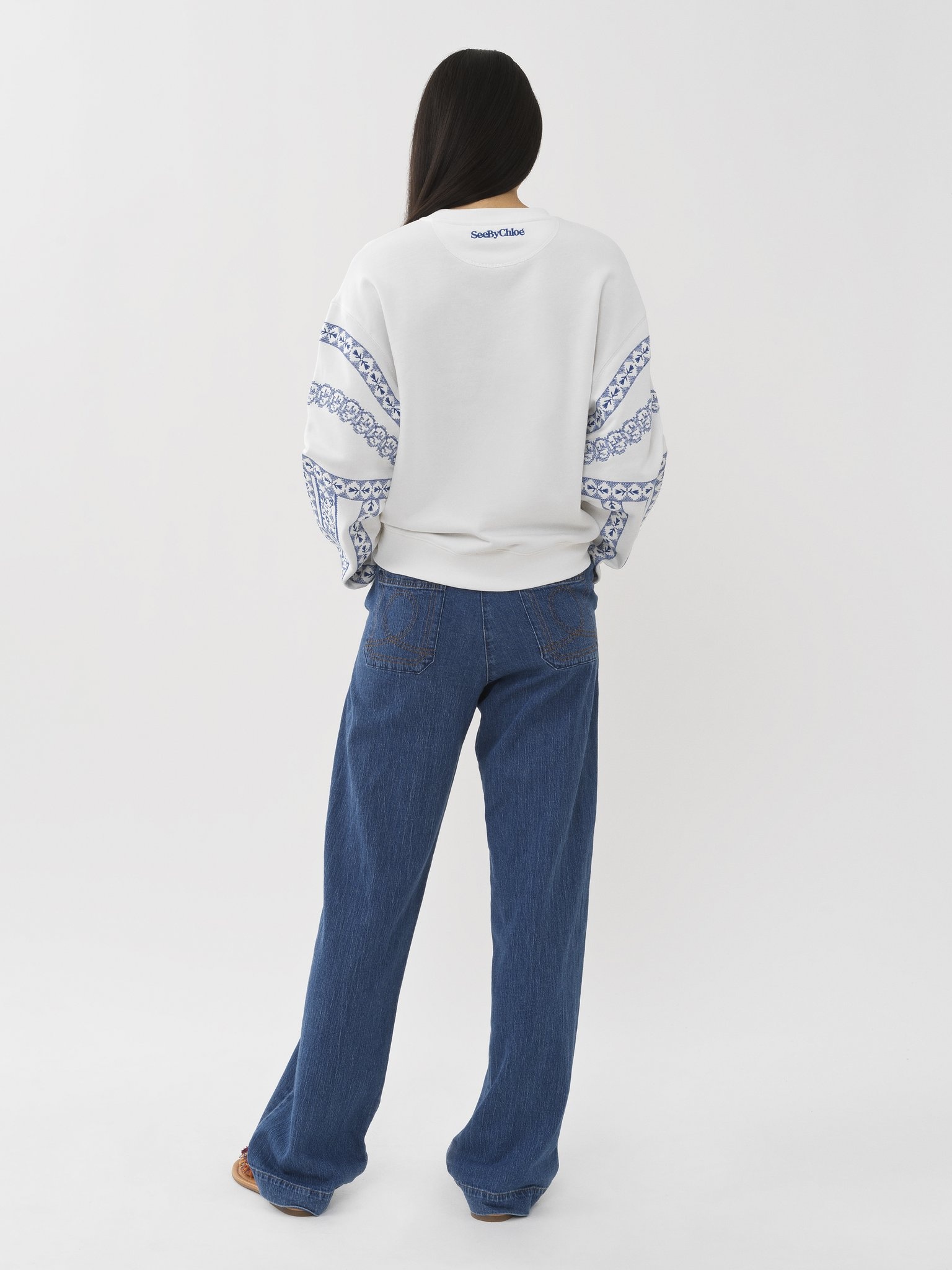 EMBROIDERED SWEATSHIRT - 5