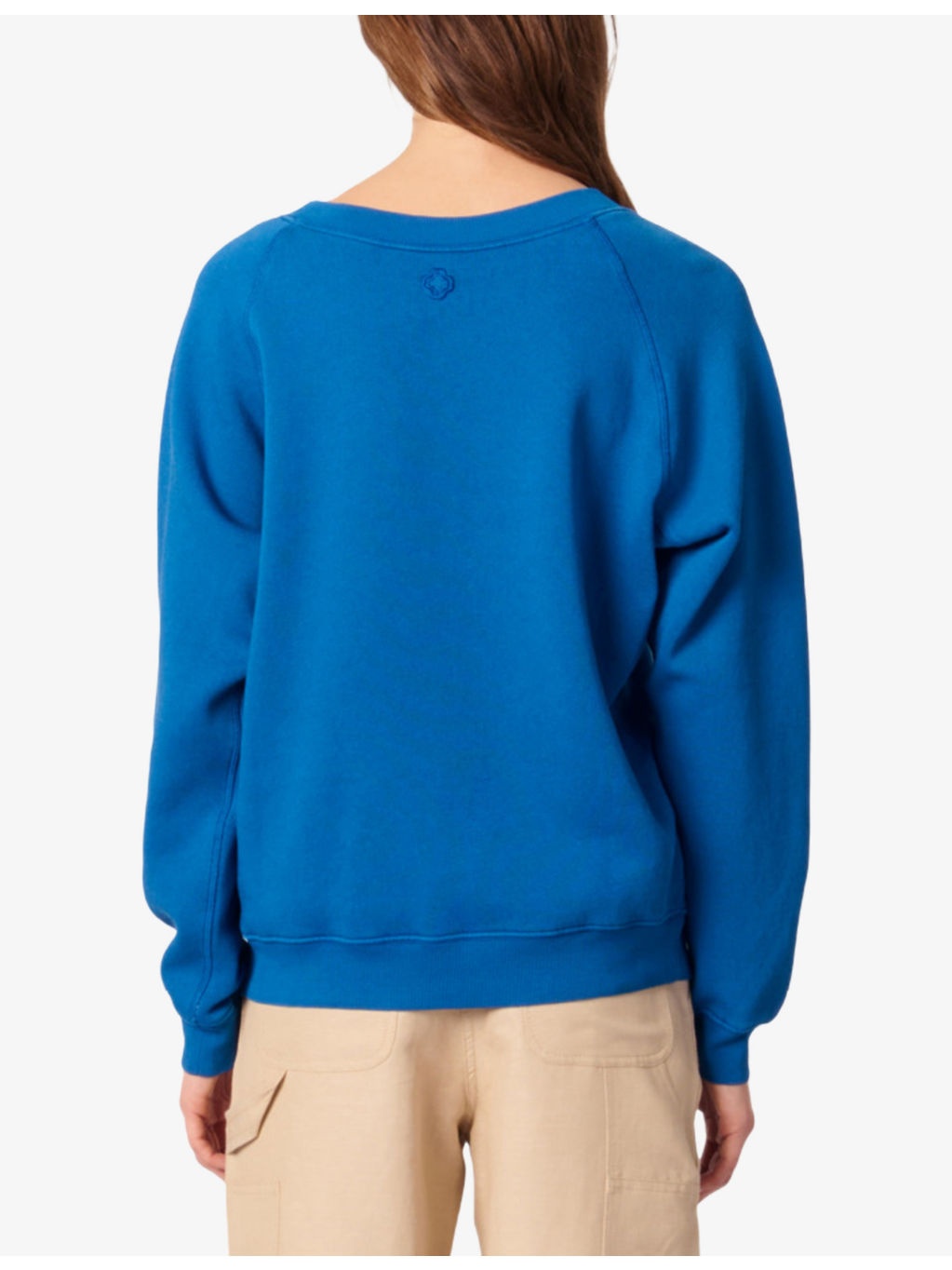 Branded-Print Round-Neck Cotton-Blend Sweatshirt - 4