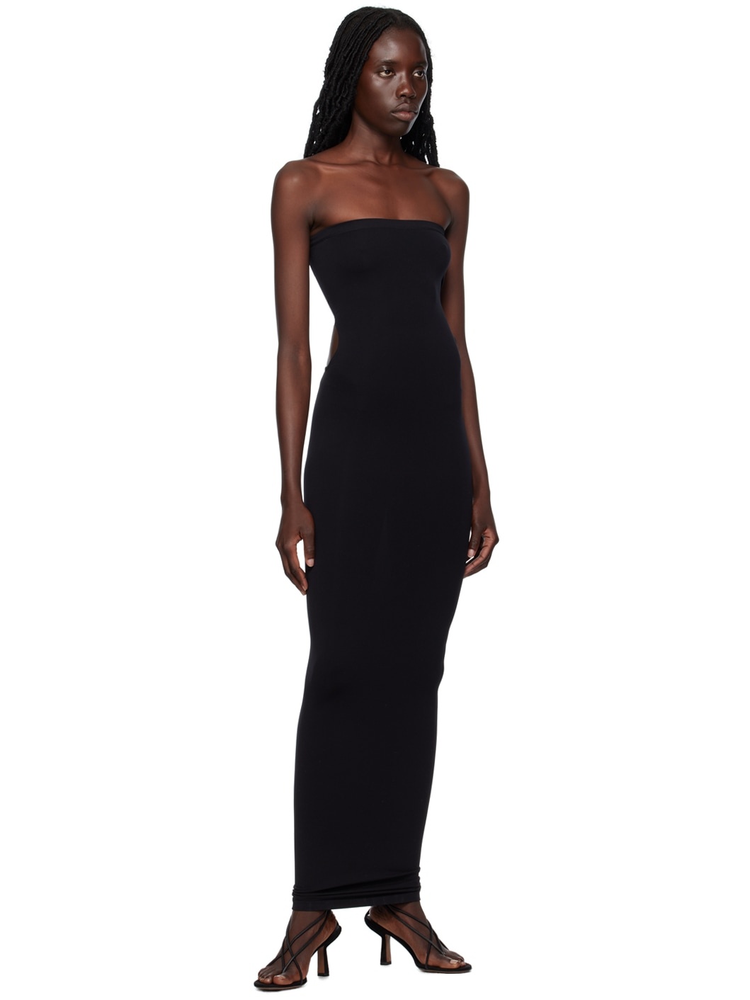 Black Fatal Cutout Maxi Dress - 4