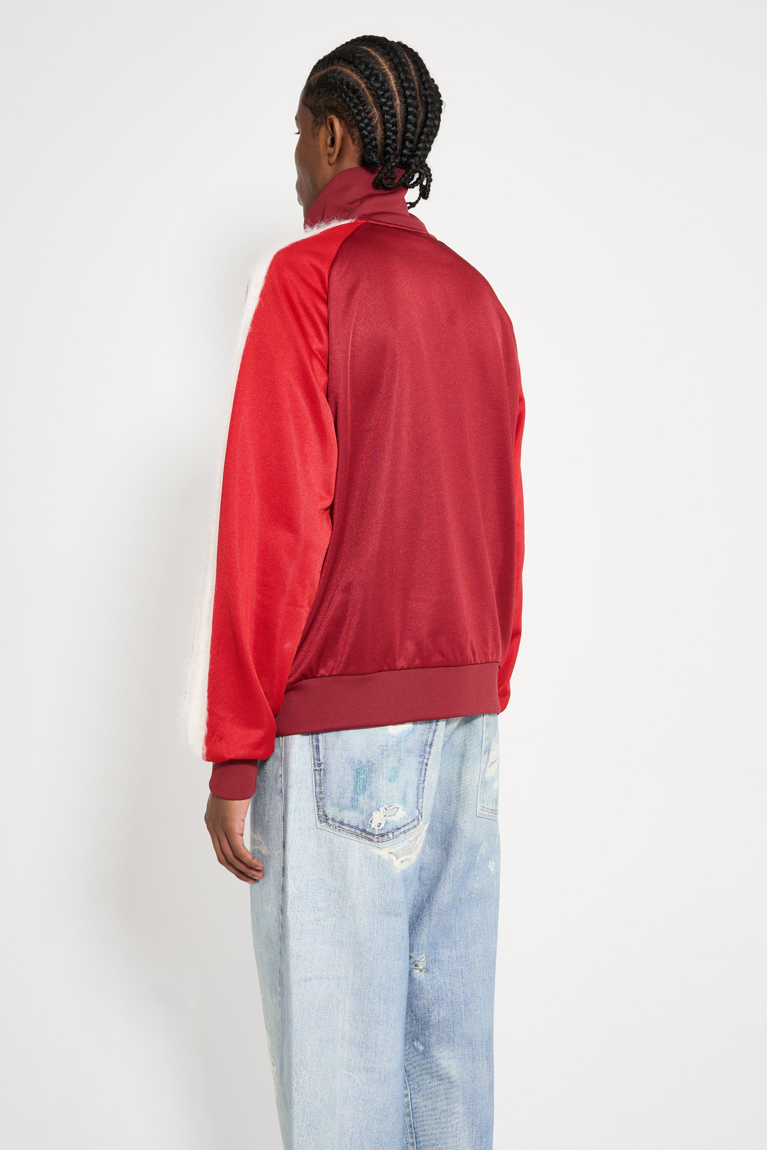 STOCKHOLM SURFBOARD CLUB TRACKSUIT JACKET CHERRY - 2