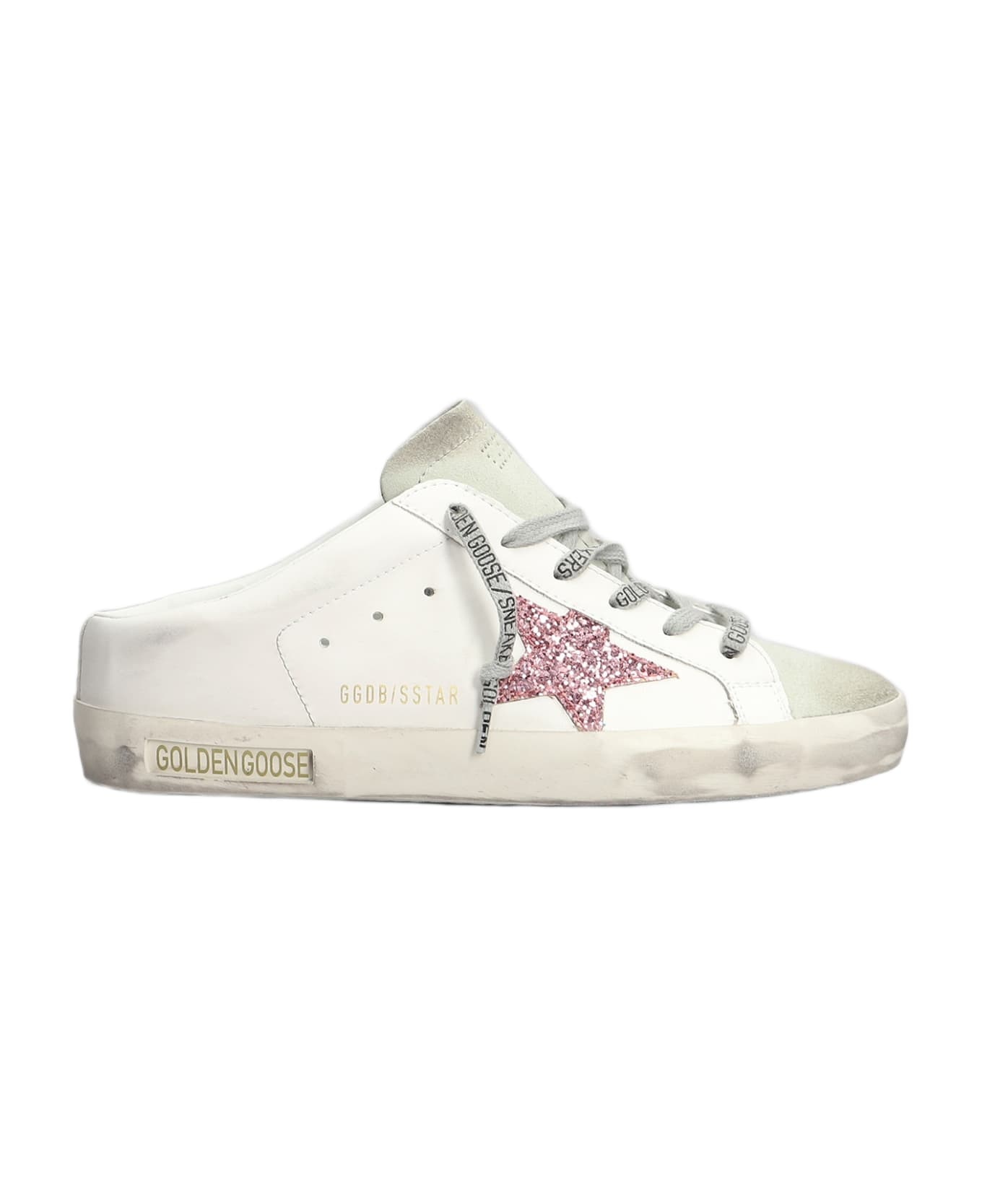 Bio Based Sneakers In White Suede And Leather - 1