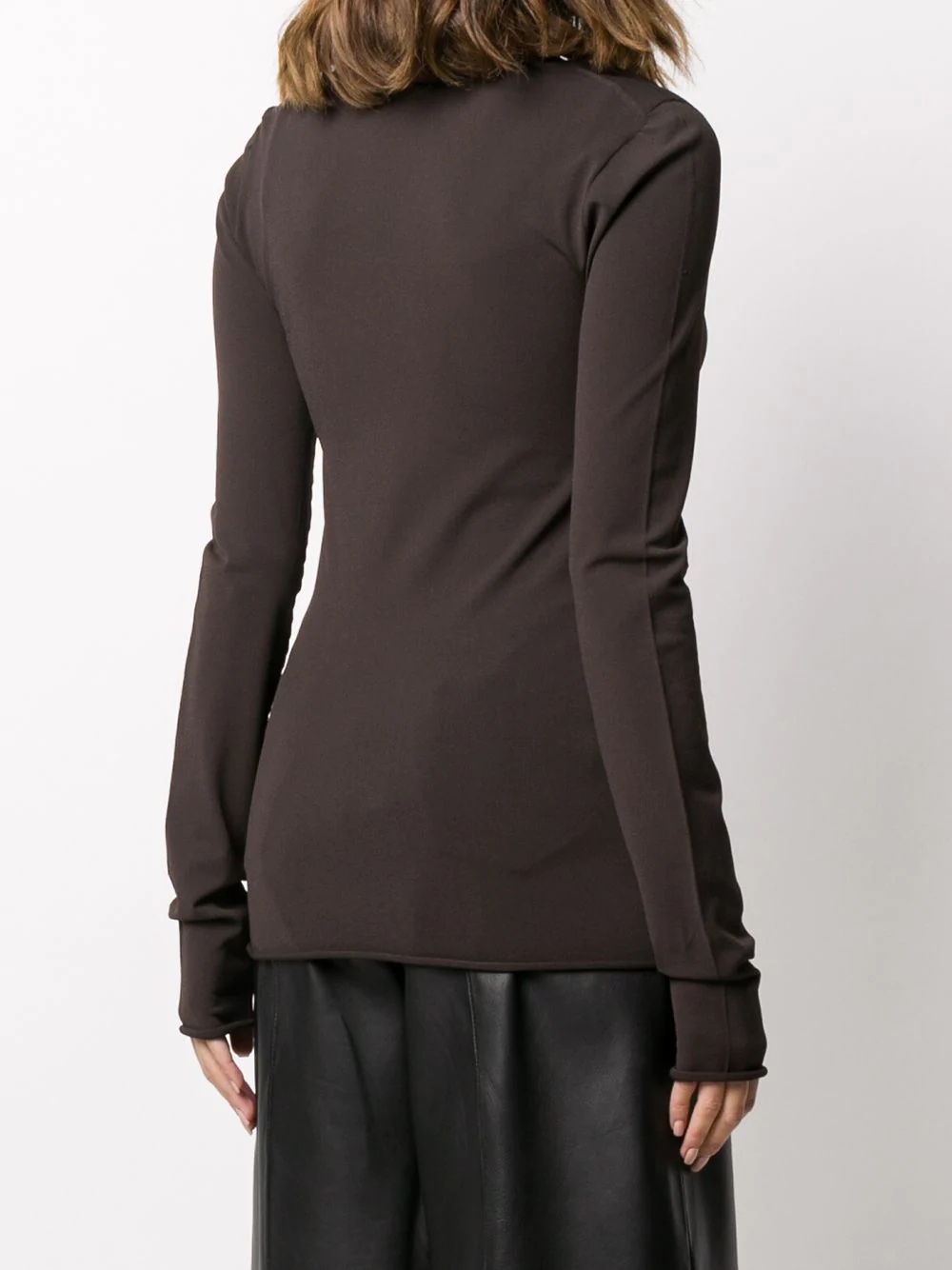 Techno Skin roll neck sweater - 4