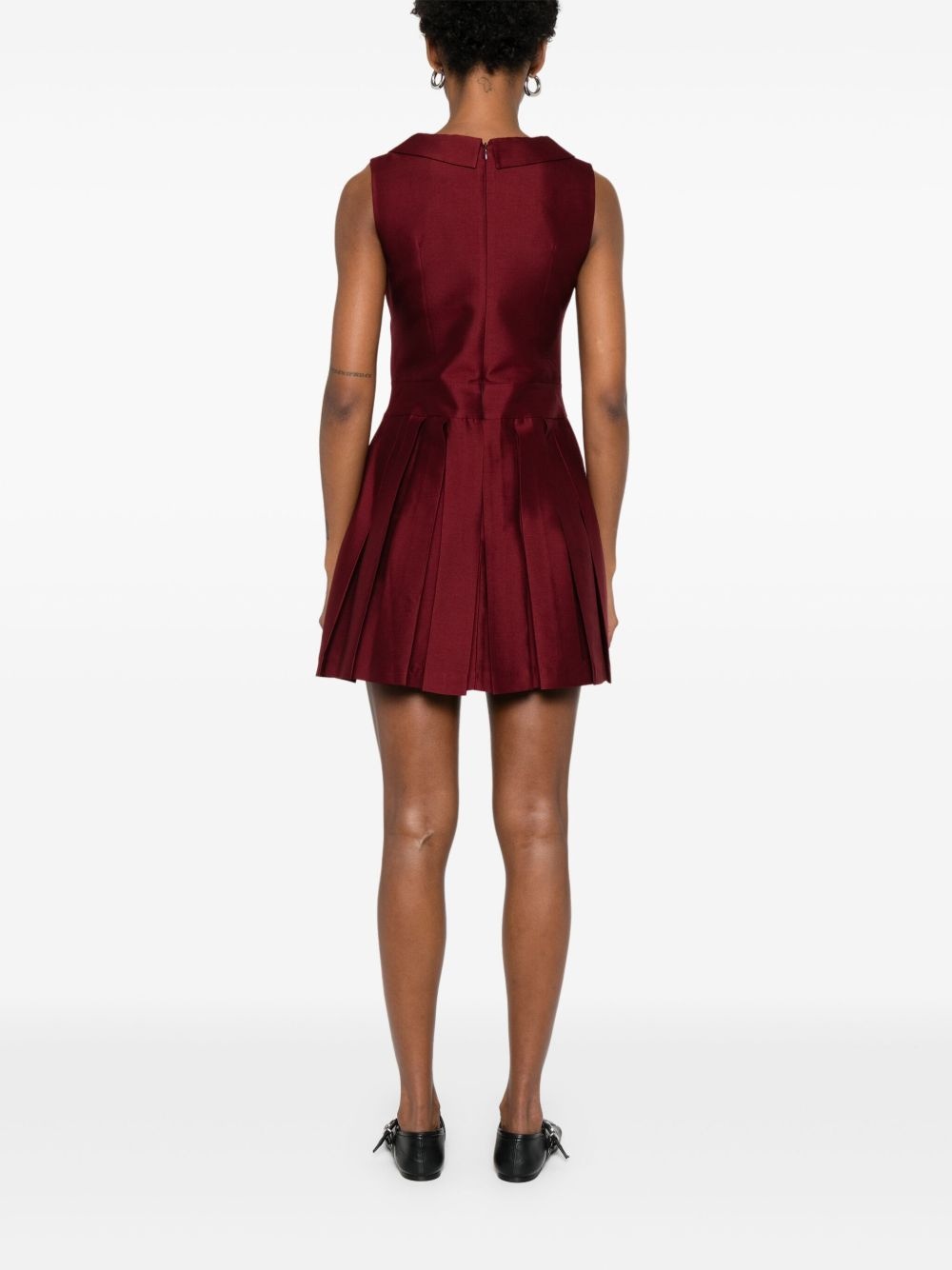 pleated dress - 4