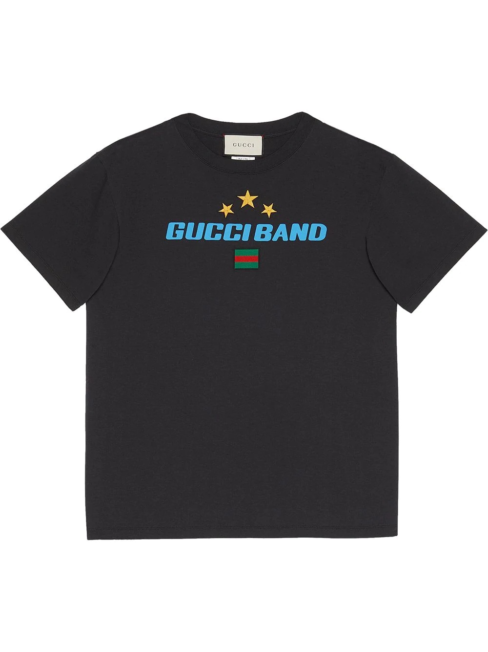 Gucci Band print oversize T-shirt - 1