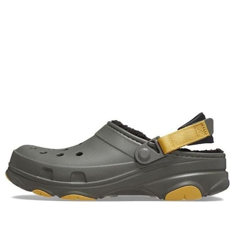 Crocs All-Terrian Lined Clogs 'Dusty Olive' 207936-3J5 - 1