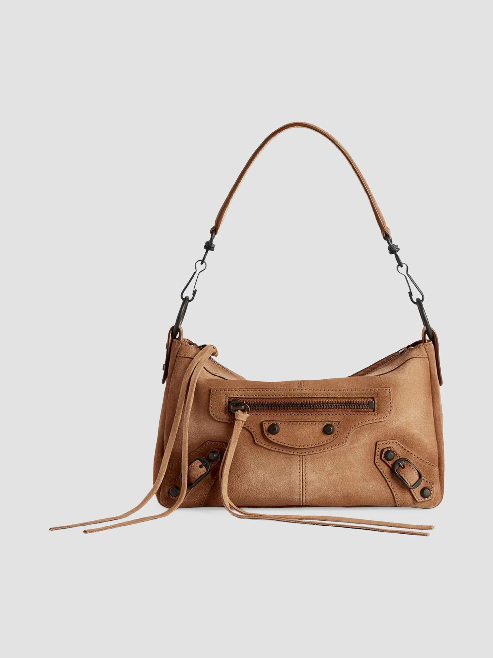 Women's Le City Moto Shoulder Bag - Camel - 1
