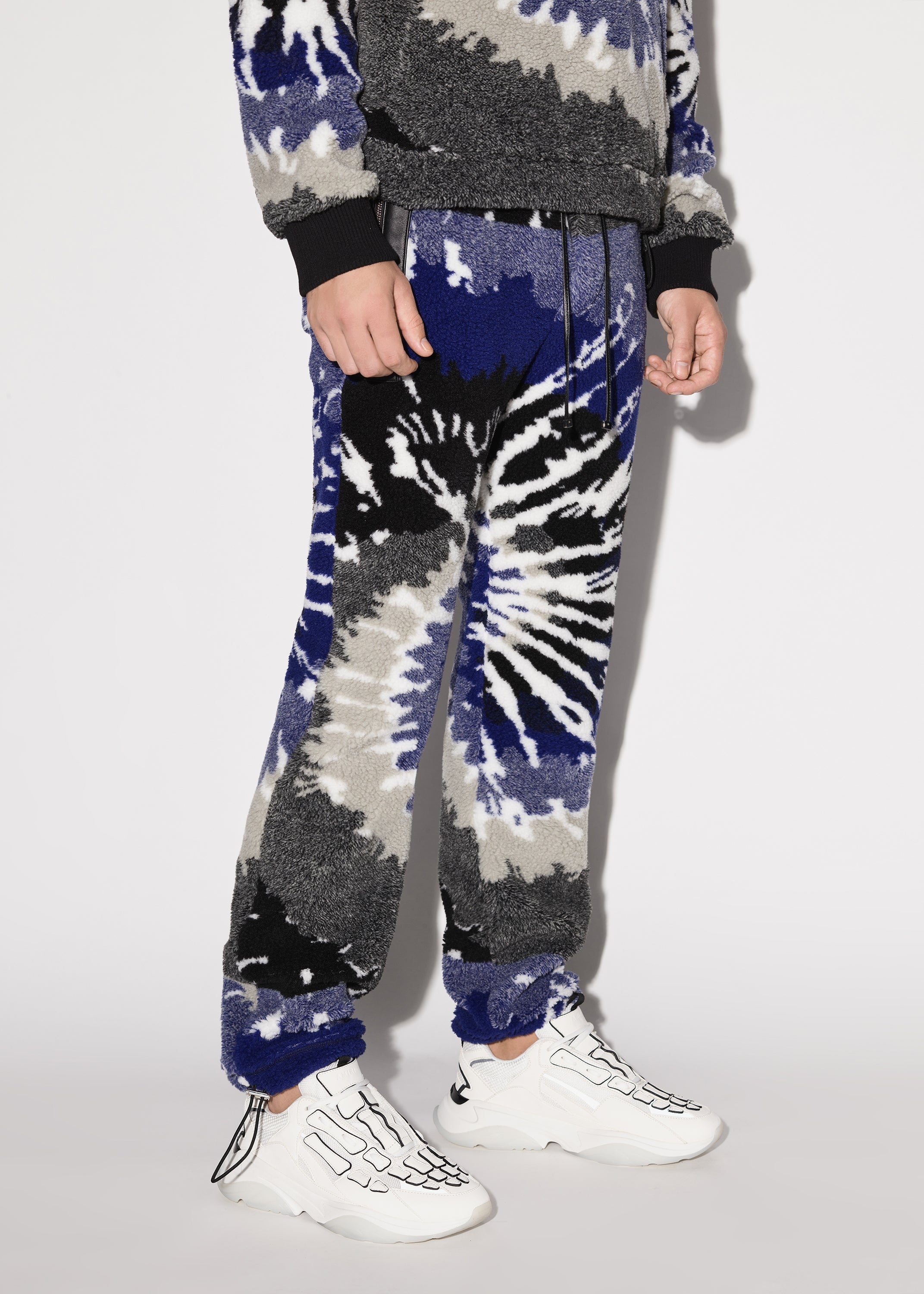 TIE DYE POLAR FLEECE PANTS - 3