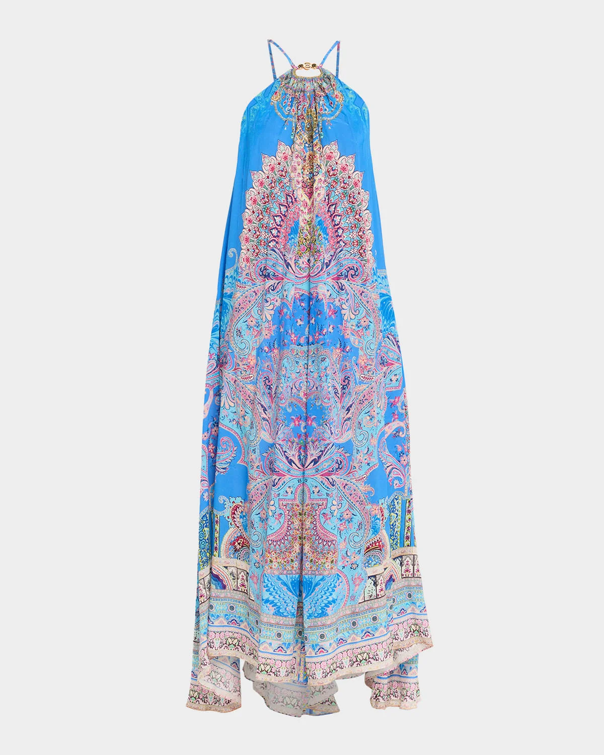 Footsteps in Folklore Gathered Maxi Dress - 1