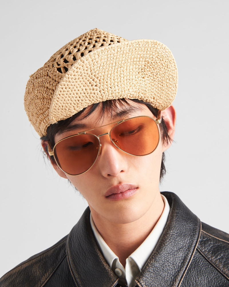 Prada Sunglasses with the Prada logo outlook
