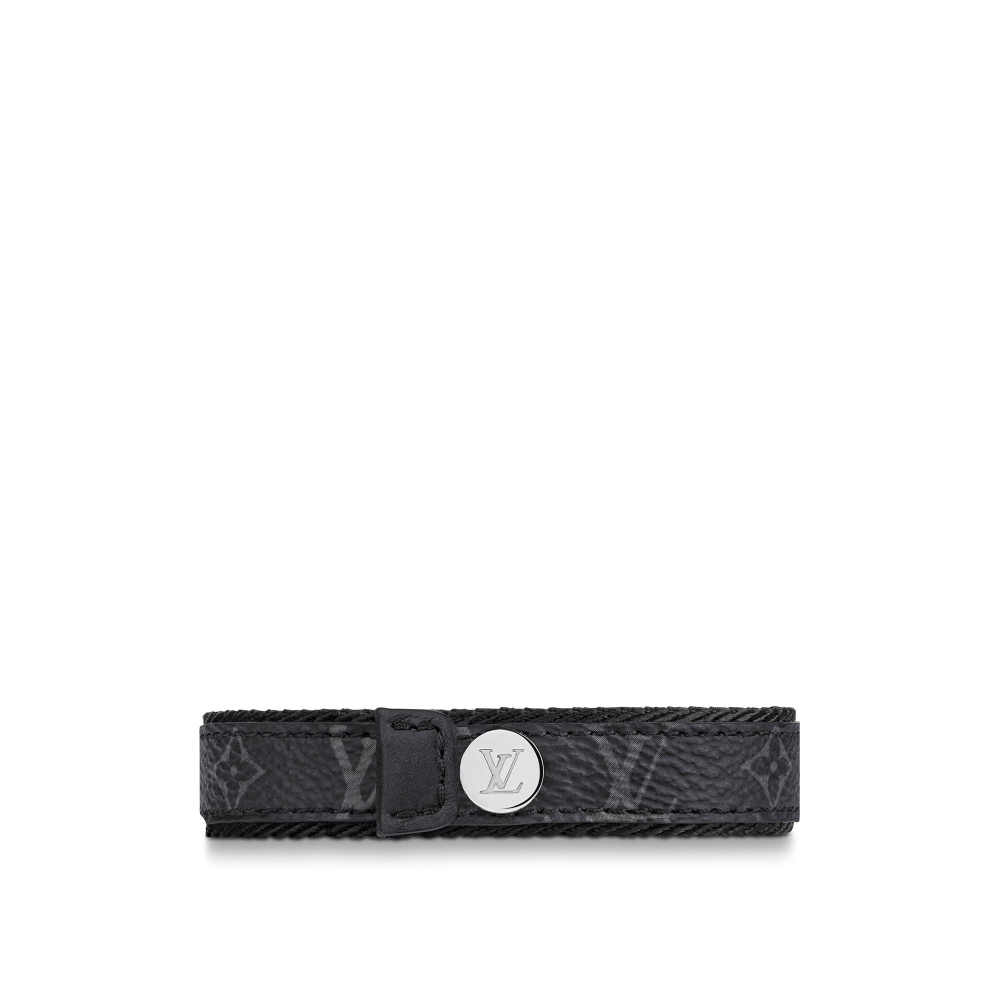 LV Circle Leather Bracelet - 4