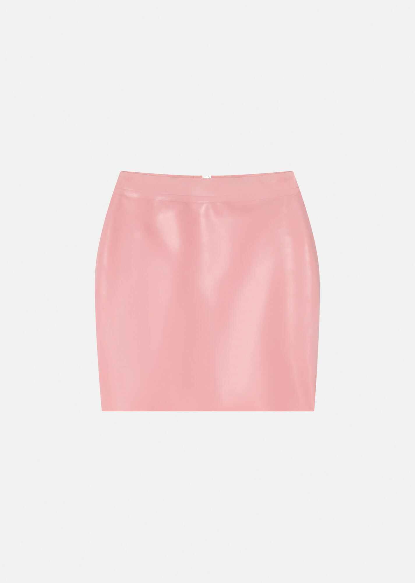 Latex Mini Skirt - 1