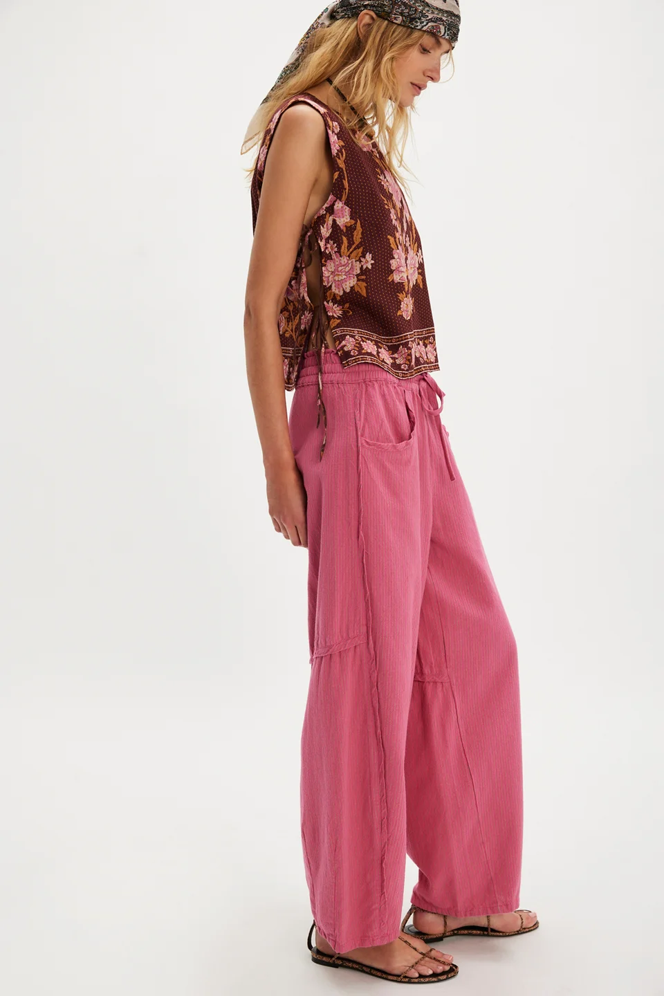 Something Good Pull-On Barrel Pants - 1