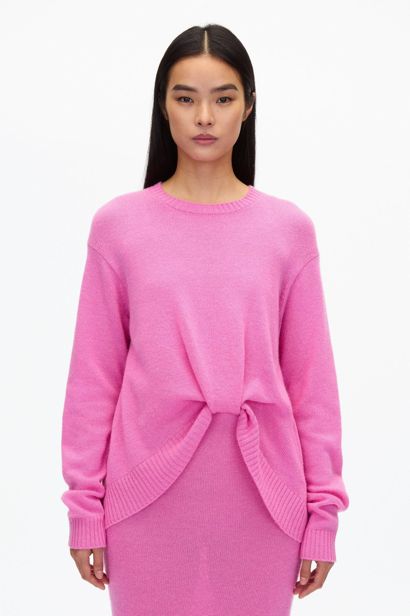 3.1 Phillip Lim French Tuck Knit Dress with Lace Trim outlook