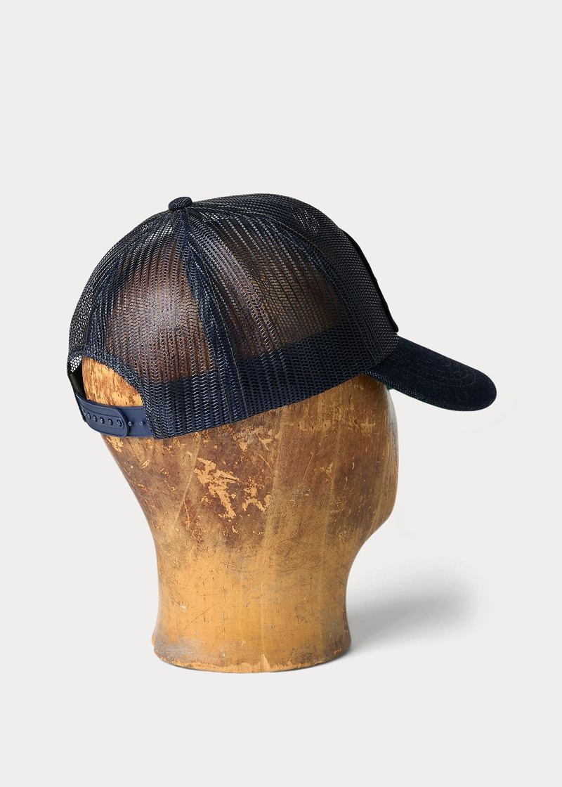 RRL by Ralph Lauren Denim-Bill Mesh Trucker Cap outlook