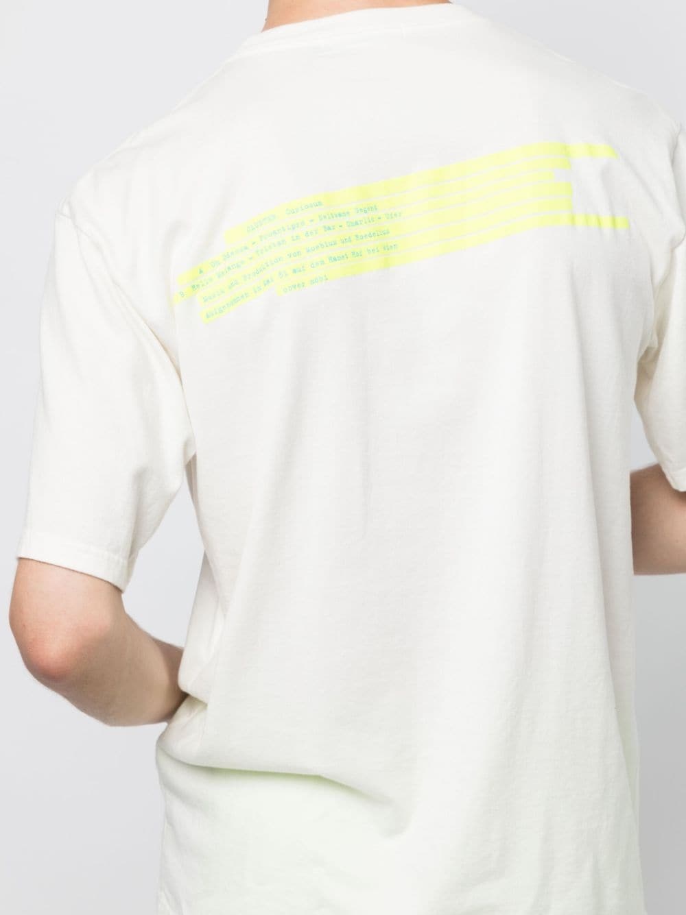Cluster geometric-print cotton T-shirt - 5