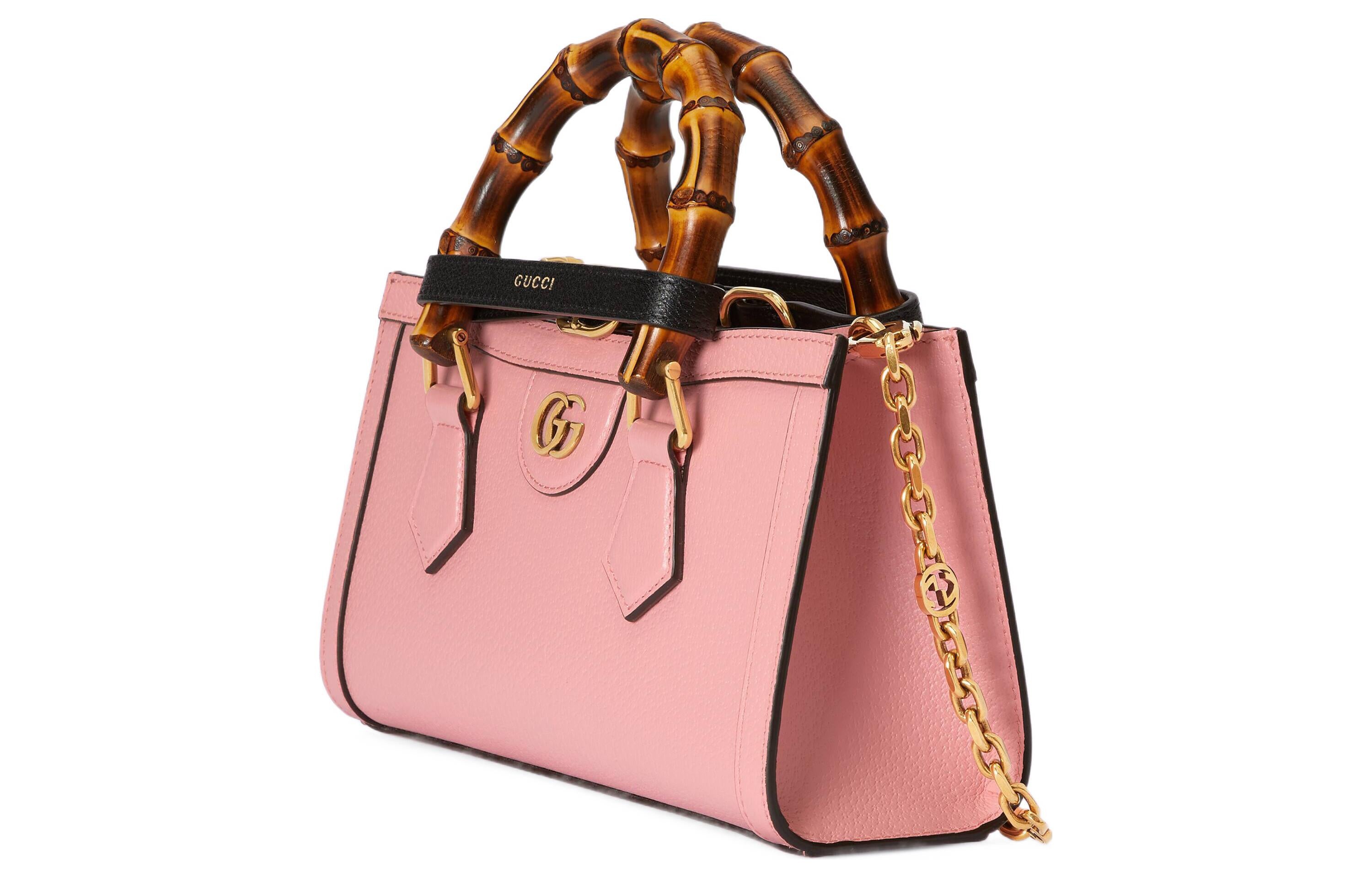 (WMNS) Gucci Diana Small Shoulder Bag 'Wilde Rose Black' 735153-DJ24T-5862 - 5