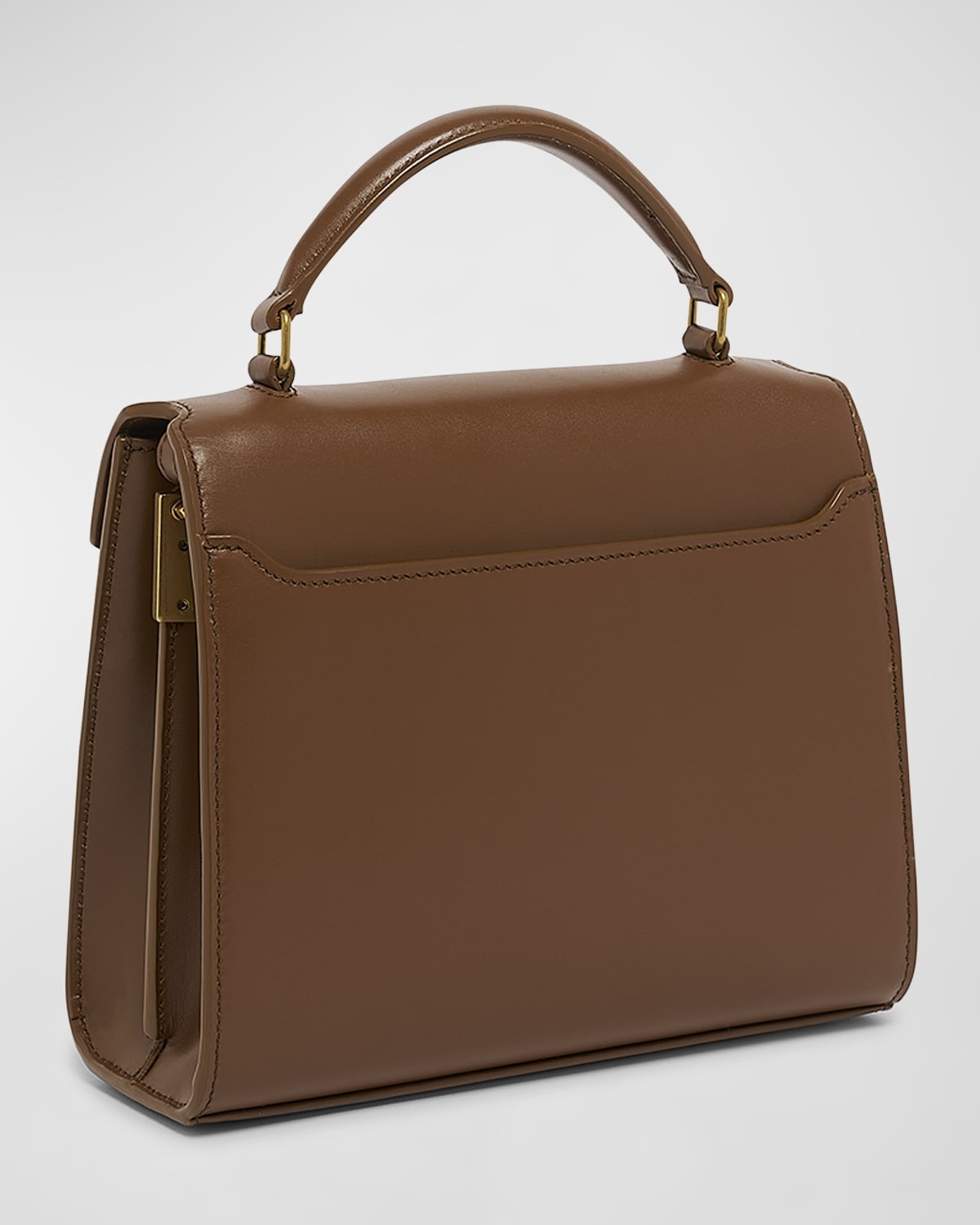 Cassandre Mini Monogram YSL Box Calf Top-Handle Bag - 5