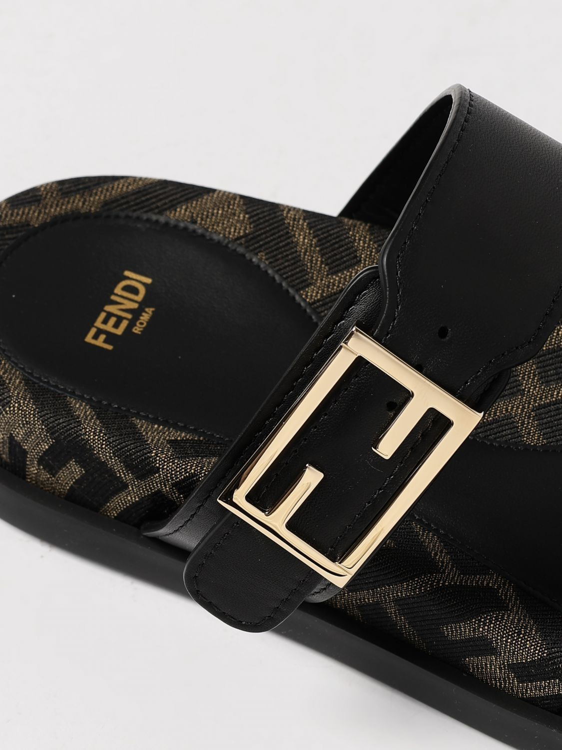 Flat sandals woman Fendi - 4