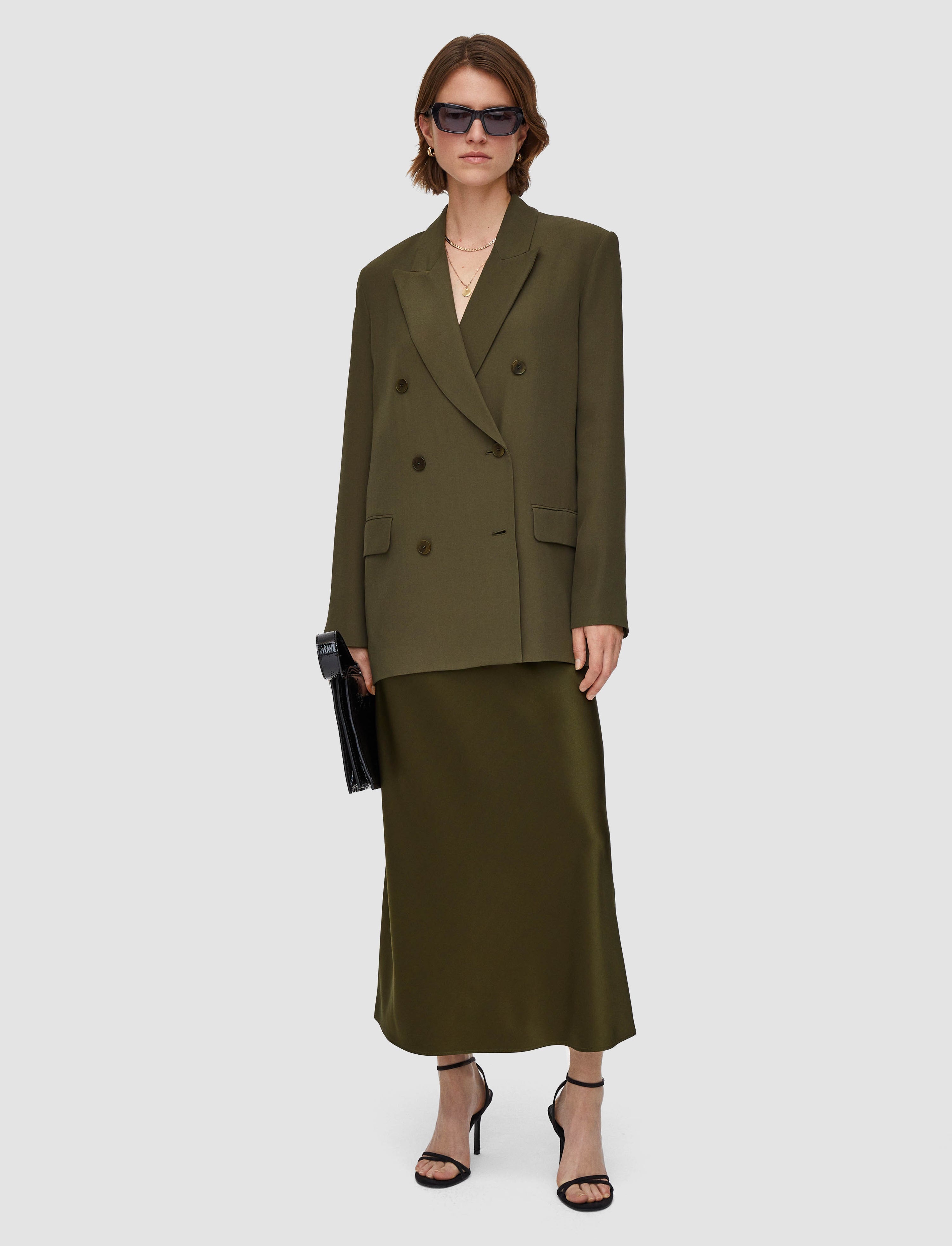 Silk Crepe Chapone Jacket - 2