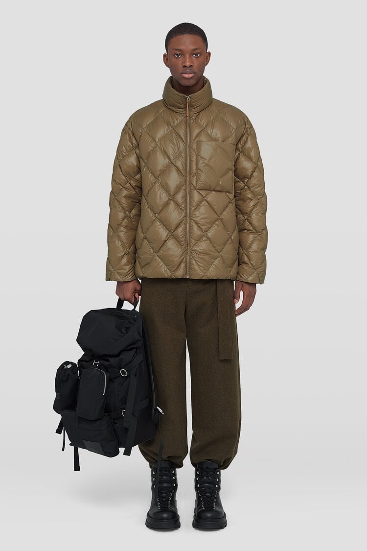 Quilted Down Jacket - 2