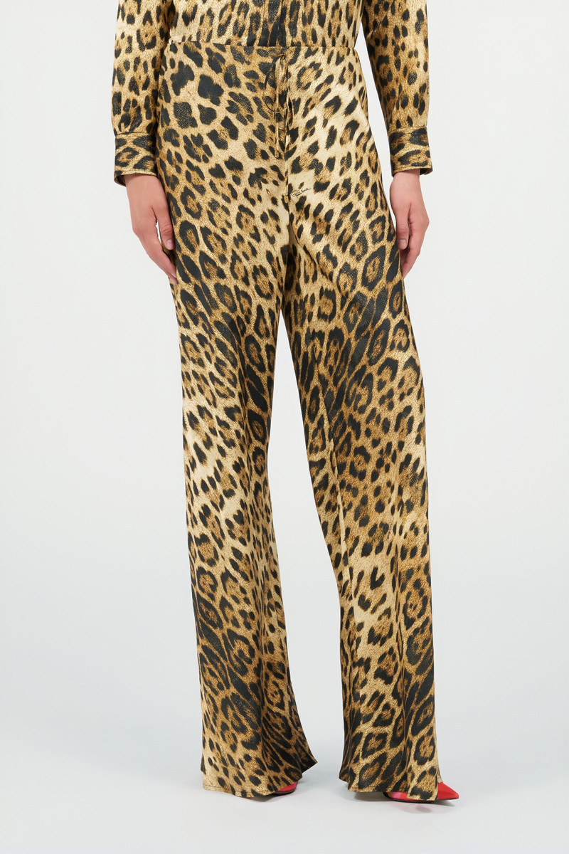 Leopard Print Palazzo Pants 3