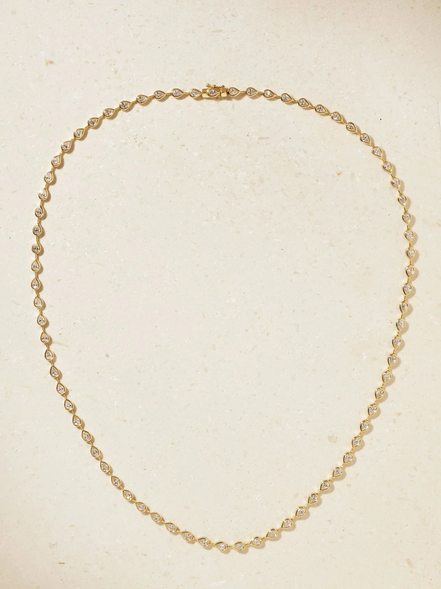 18-karat gold diamond necklace Gold - 1