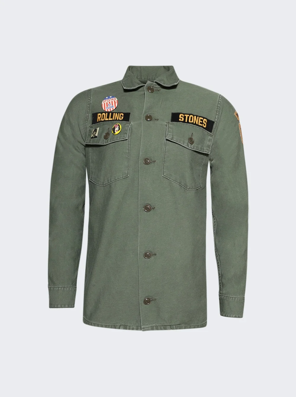 Rolling Stone Jacket Faded Army - 1