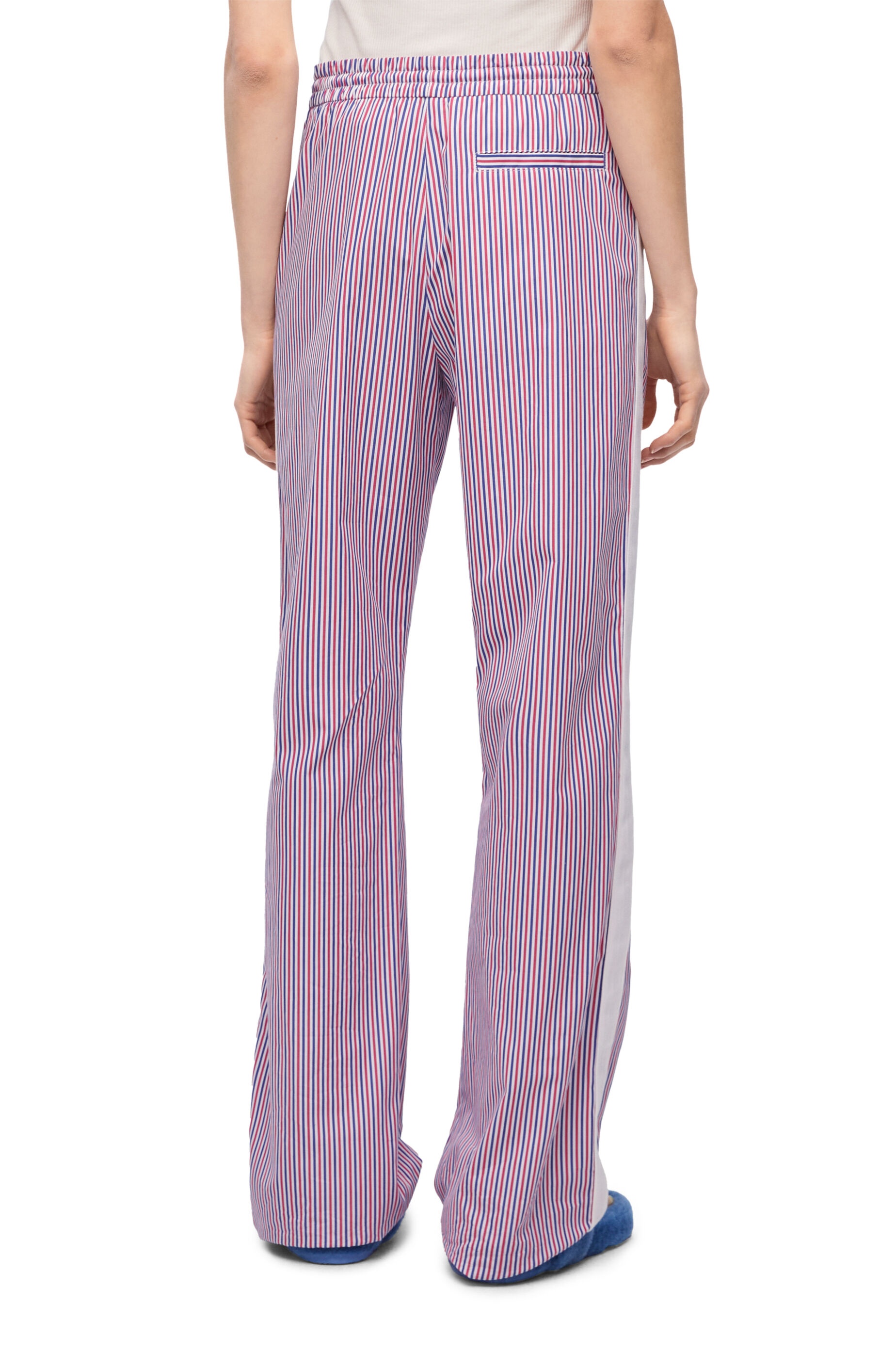 Tracksuit trousers in striped cotton - 4