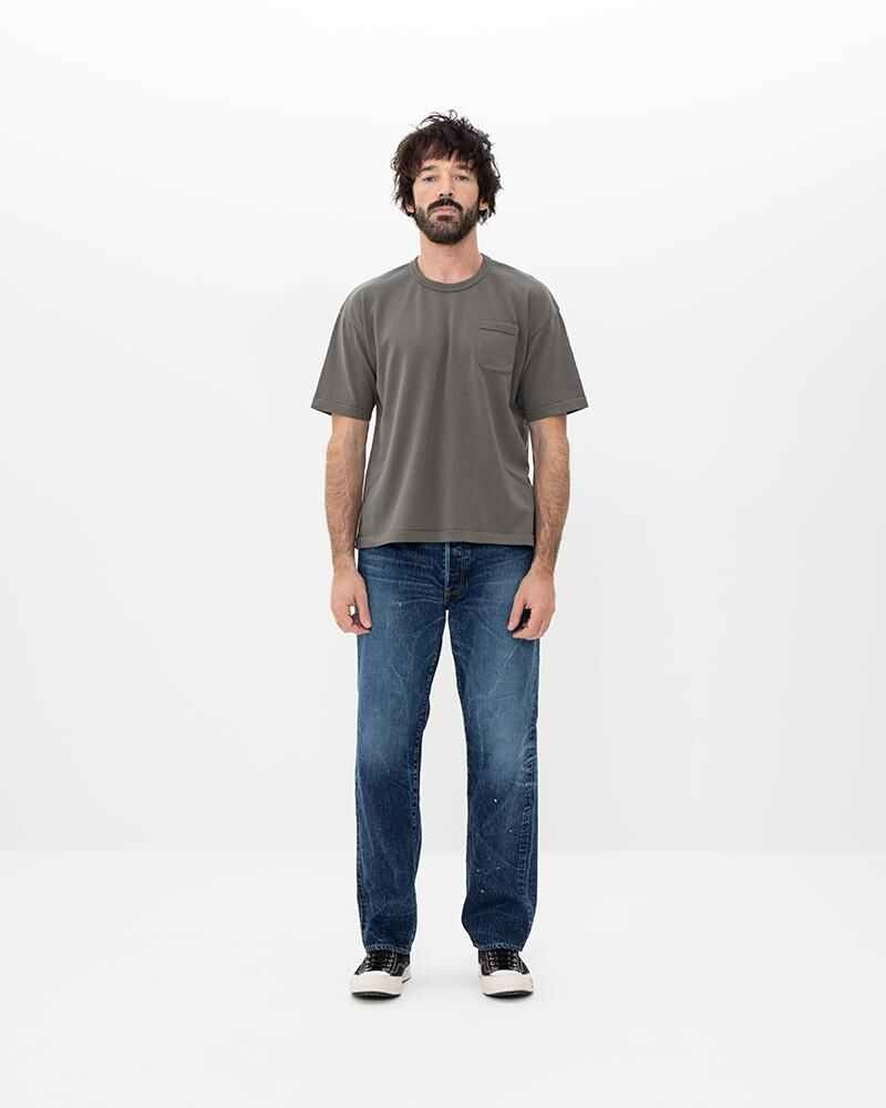 JUMBO KNIT TEE S/S (SIC) OLIVE - 3