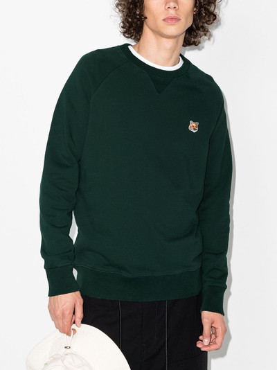 Maison Kitsuné fox head sweatshirt outlook