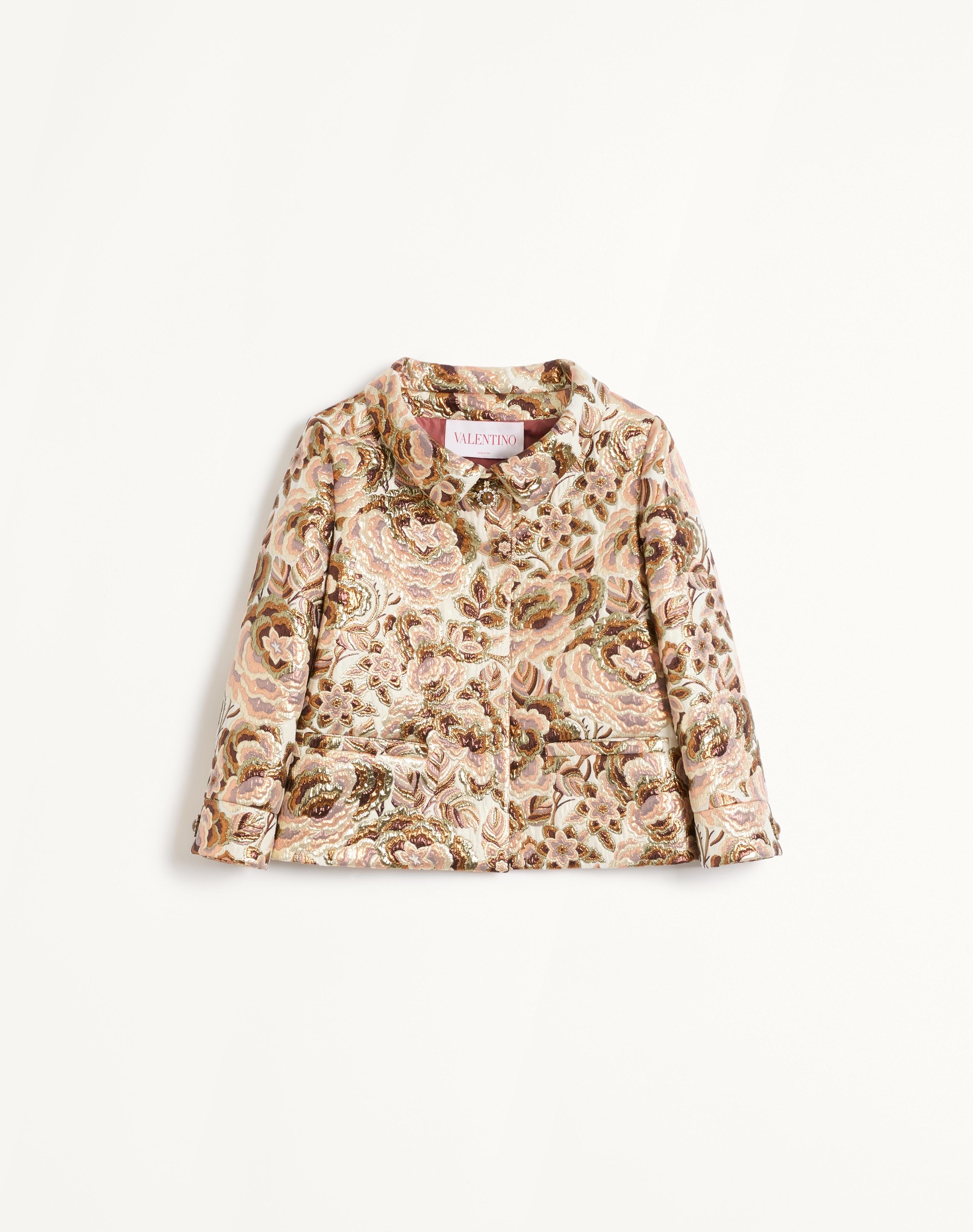 APRES L'HIVER MATELASSE' ROSE LUREX JACKET - 1
