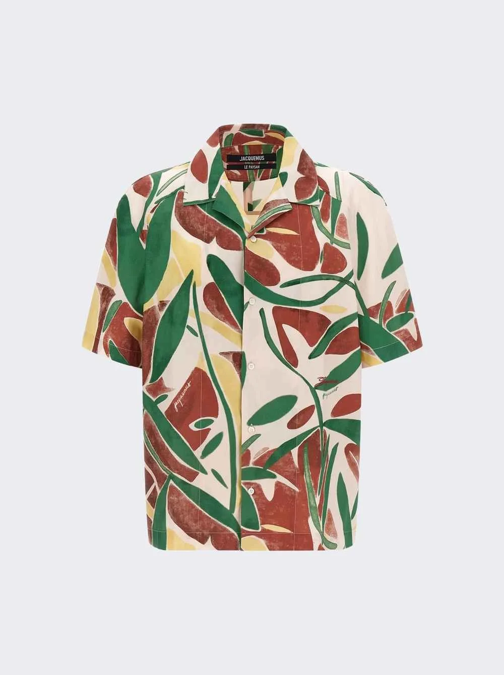 La Chemise Fonccio Print Abstract Vegetal Pi - 1