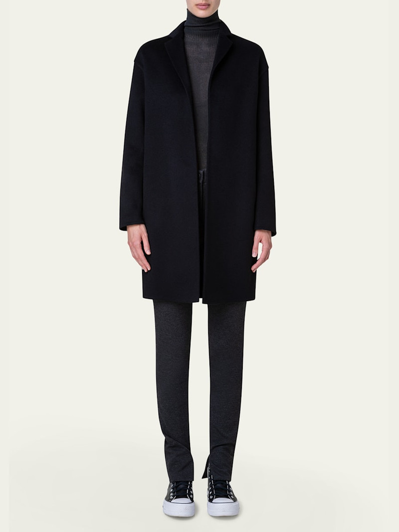 AKRIS Mae Brushed Cashmere Coat outlook