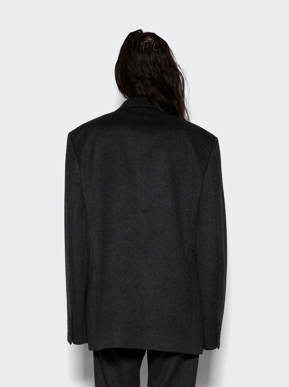 Lasonne Jacket Charcoal Melange - 5