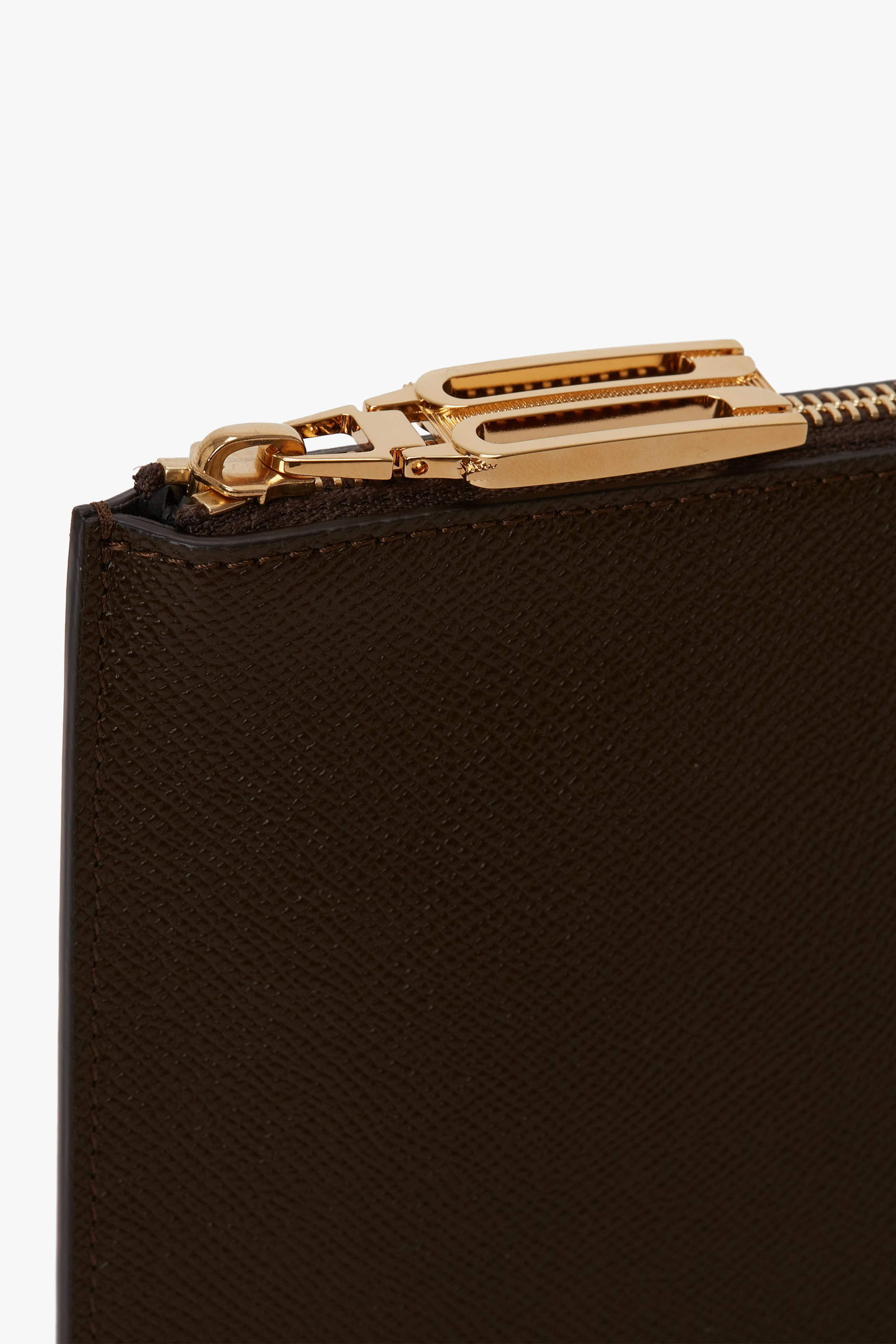 Exclusive Pochette Bag In Khaki Leather - 4