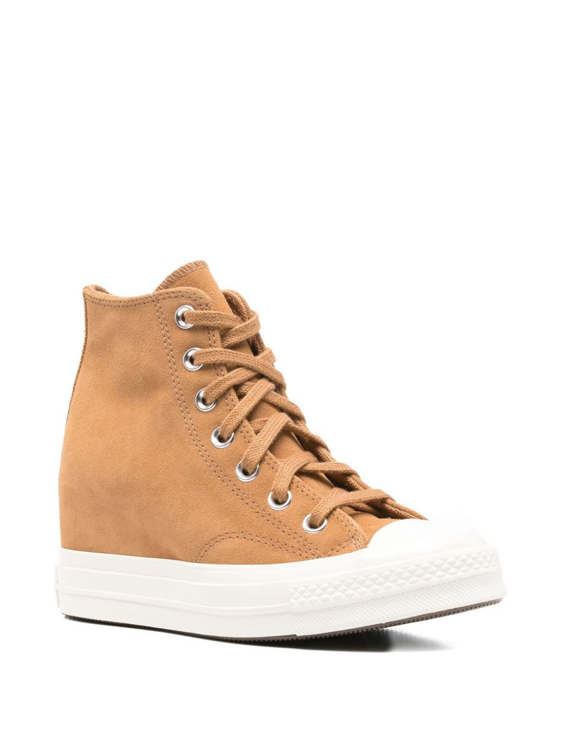 Converse Chuck 70 lace-up platform sneakers outlook