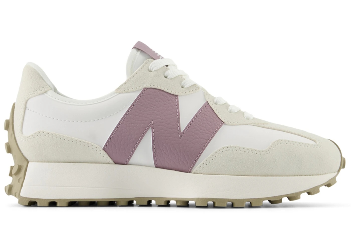 New Balance 327 Sea Salt White Wine (Women's) - 1