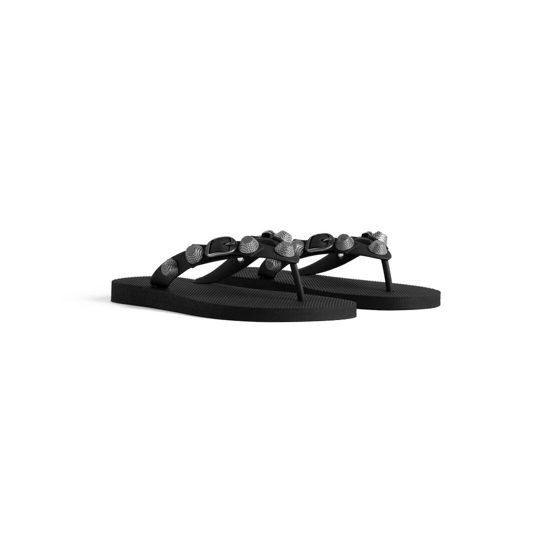 Women's Cagole Thong Sandal in Black - 2