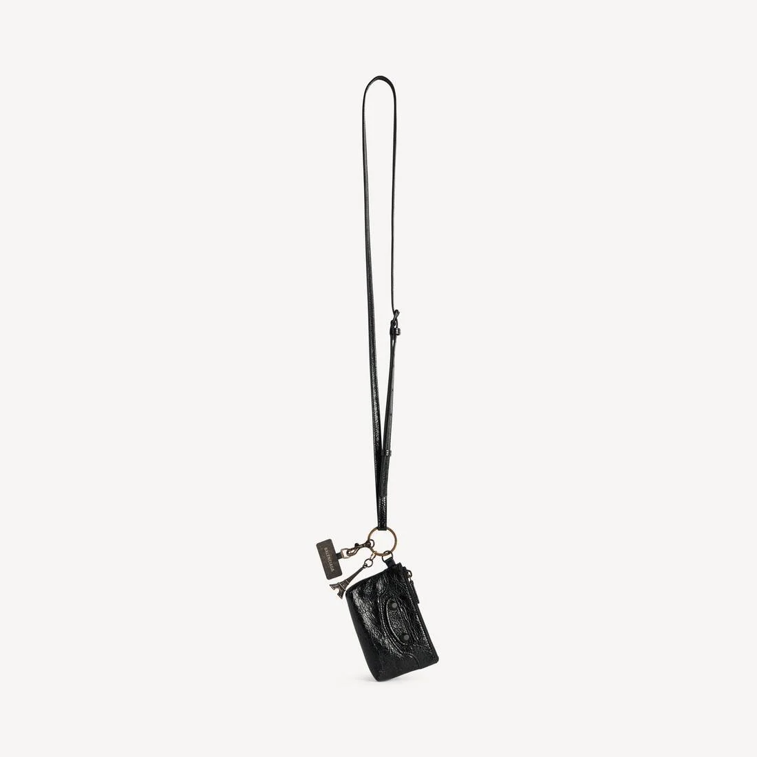 Women's Le City Phone Strap With Pouch in Black - 1