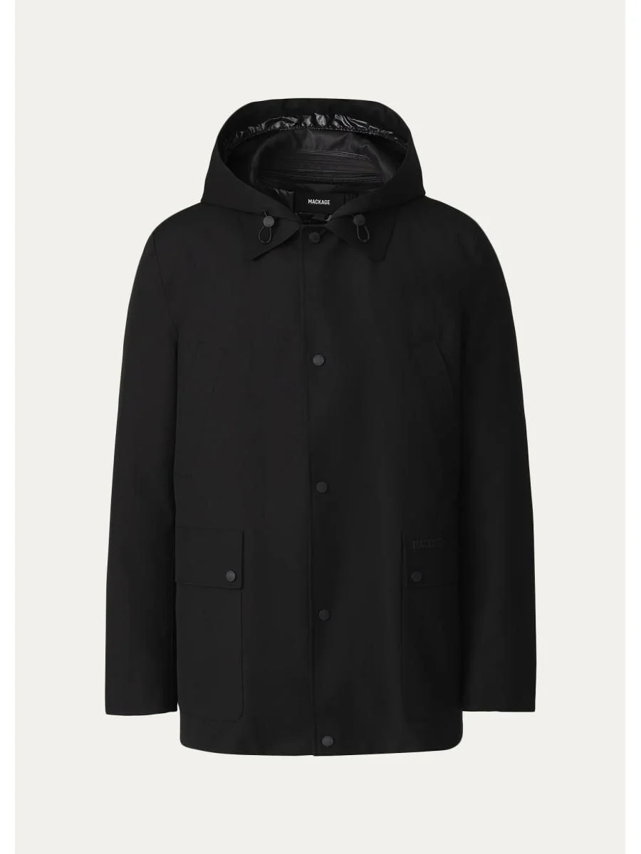 Men's Alec 3-in-1 Short Balmacaan Coat with Removable Down Liner - 1