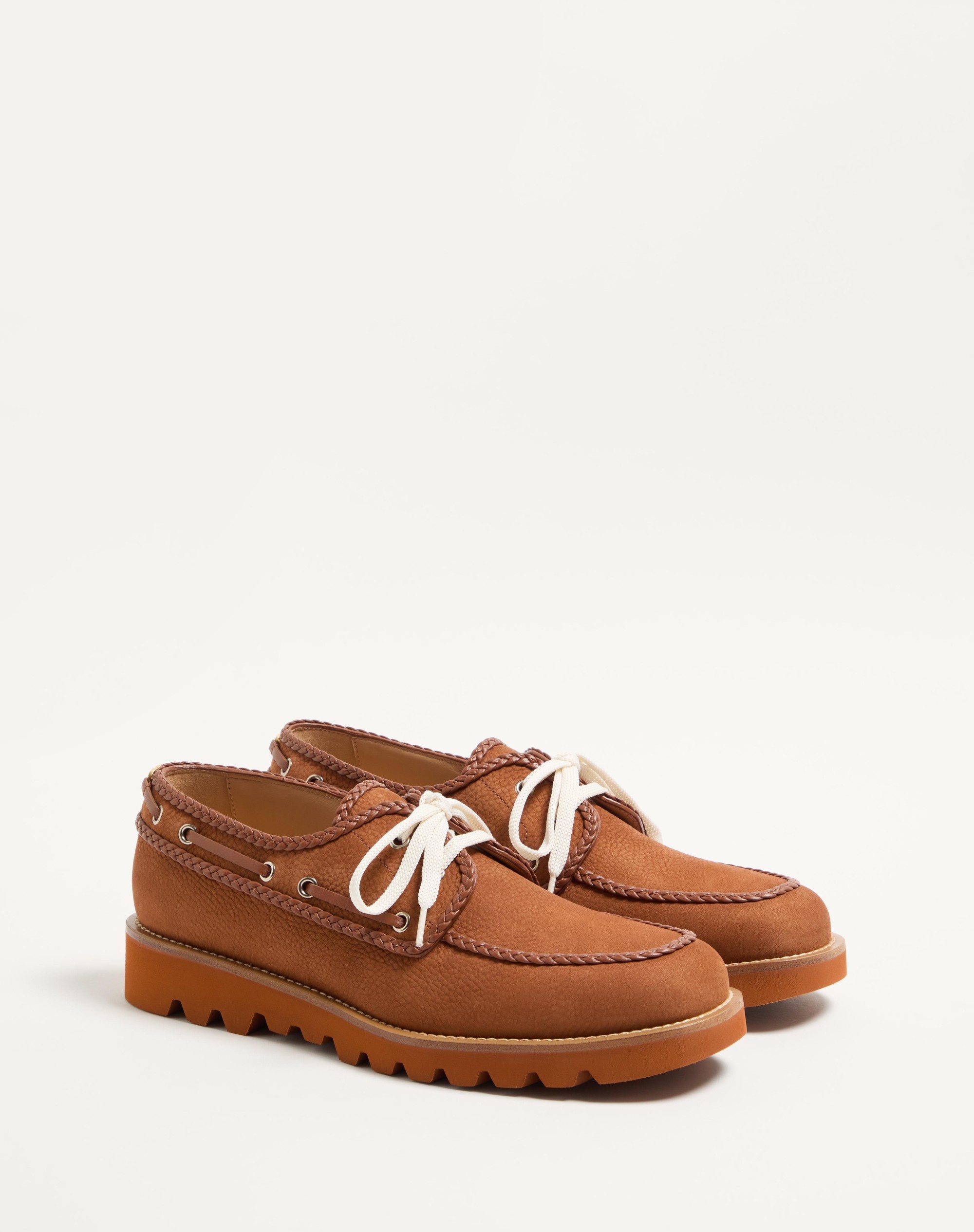 PALM AVENUE DEERSKIN SUEDE BOAT SHOE - 2