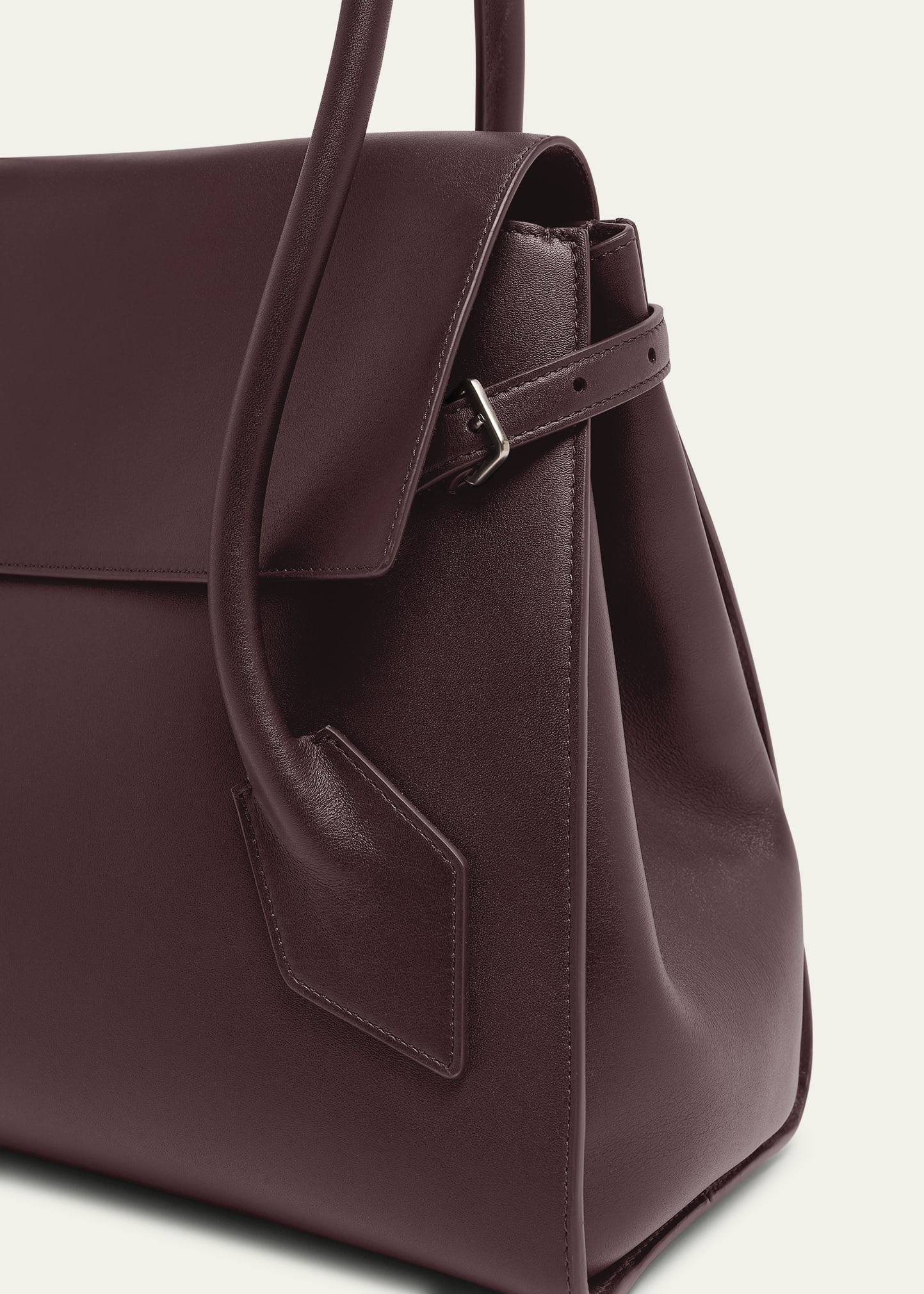 Tate Calf Leather Top-Handle Bag - 5