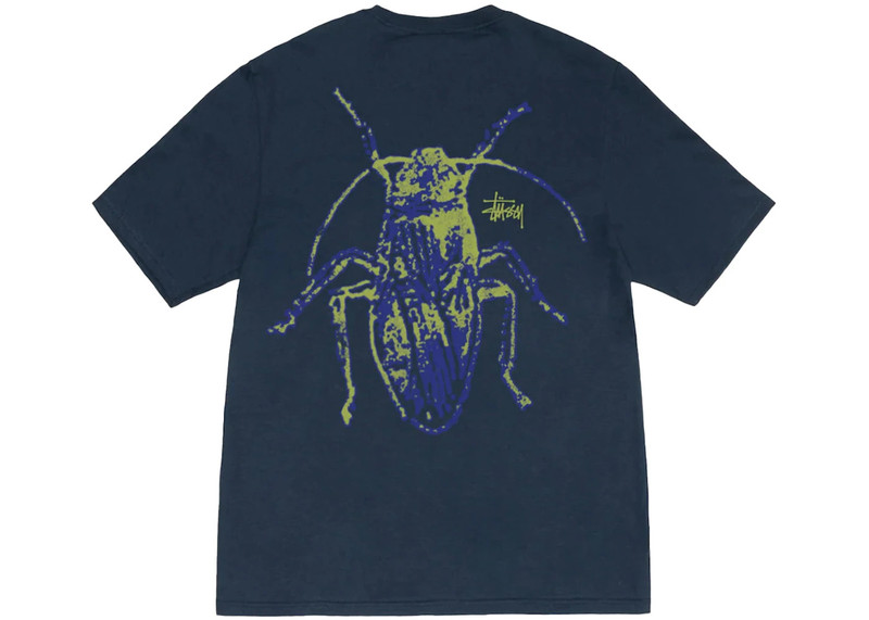 Stüssy Stussy Roach Tee Navy outlook