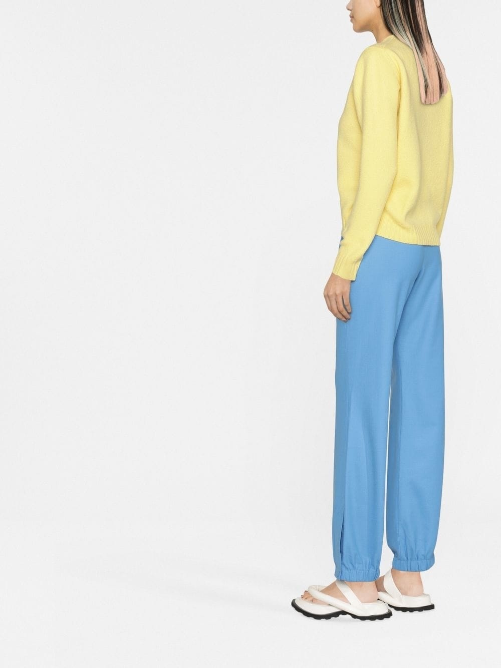 straight-leg track pants - 4