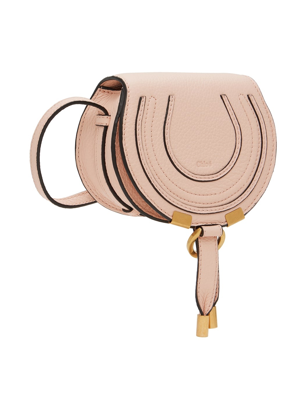 Pink Nano Marcie Saddle Bag - 2