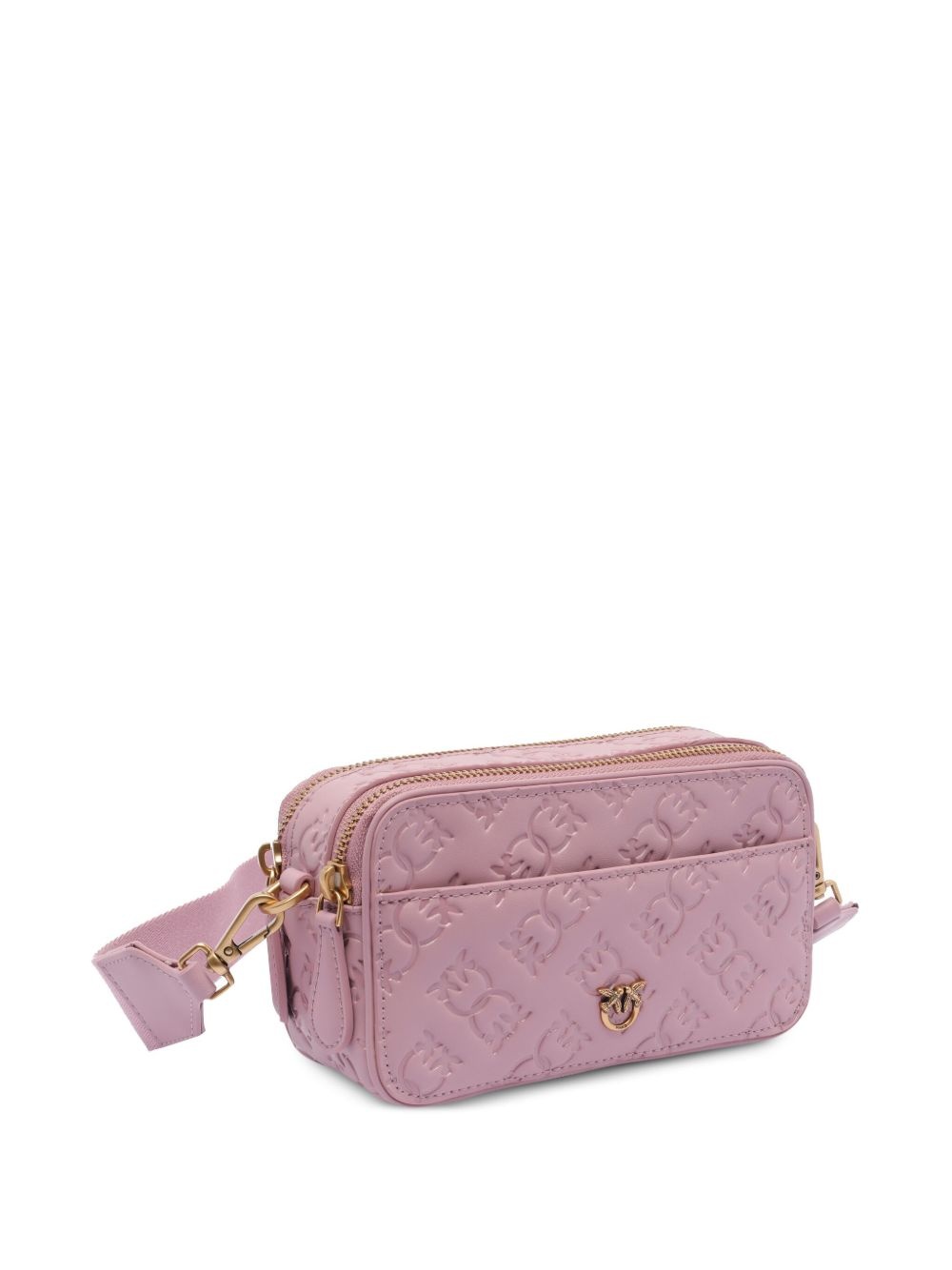 logo-embossed camera bag - 3