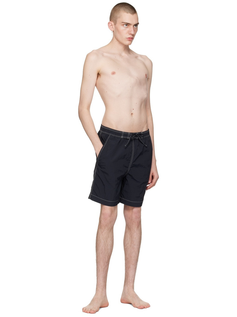 Isabel Marant Black Hydra Swim Shorts outlook