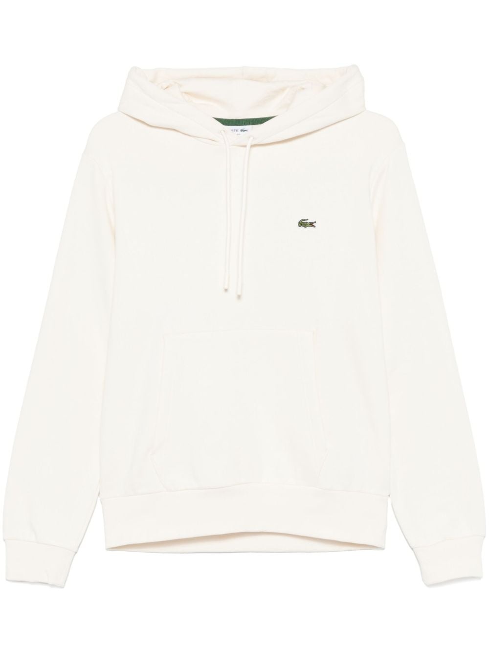 crocodile-patch hoodie - 1