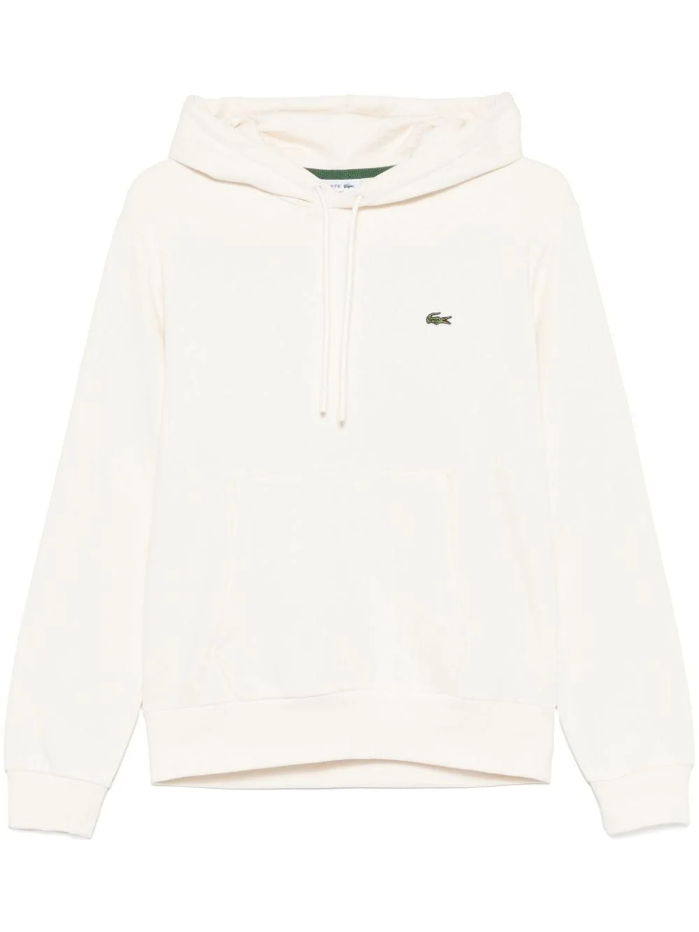 crocodile-patch hoodie - 1