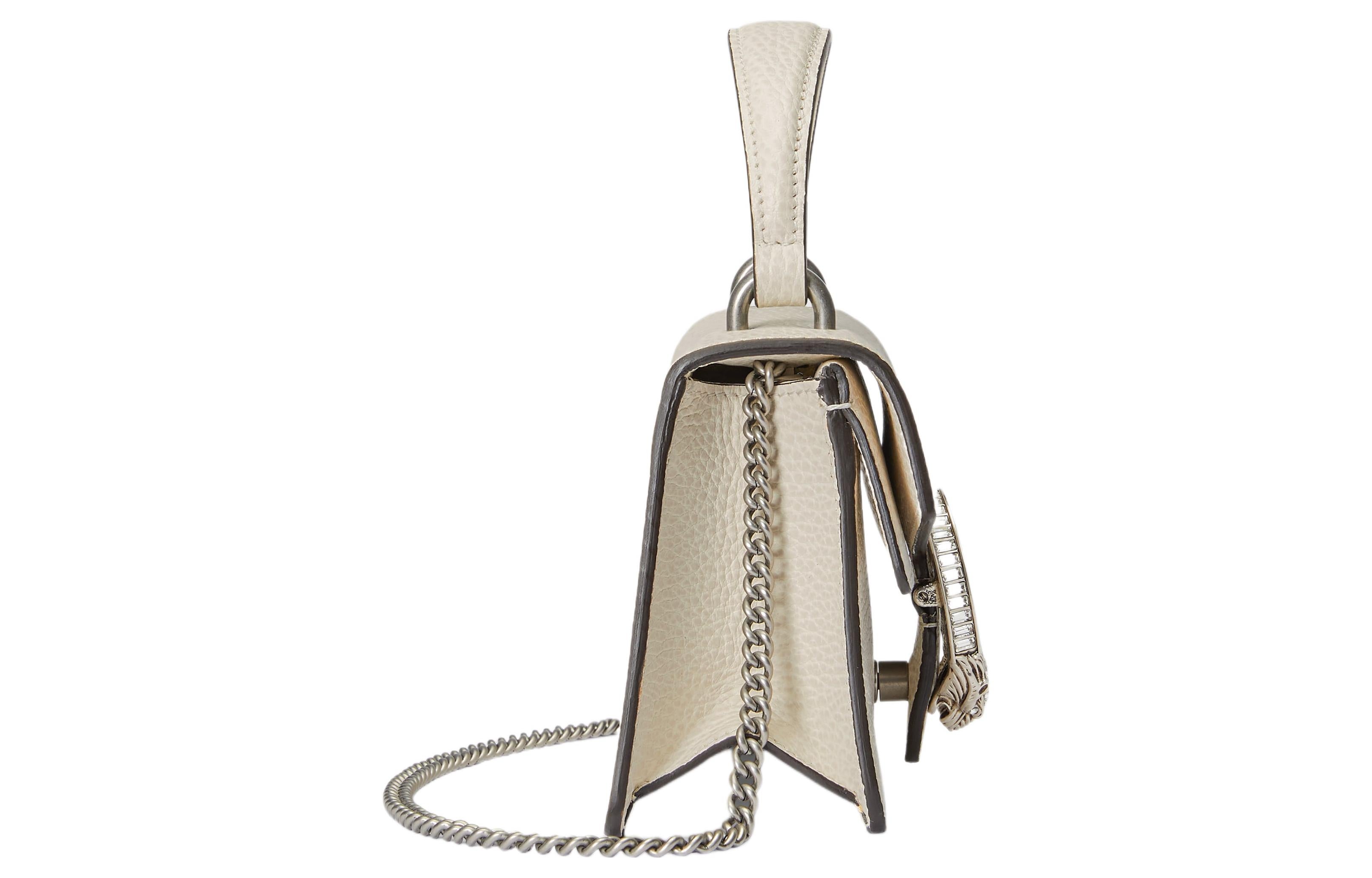 (WMNS) Gucci Dionysus Mini Top Handle Bag 'White' 752029-CAOGN-9042 - 3